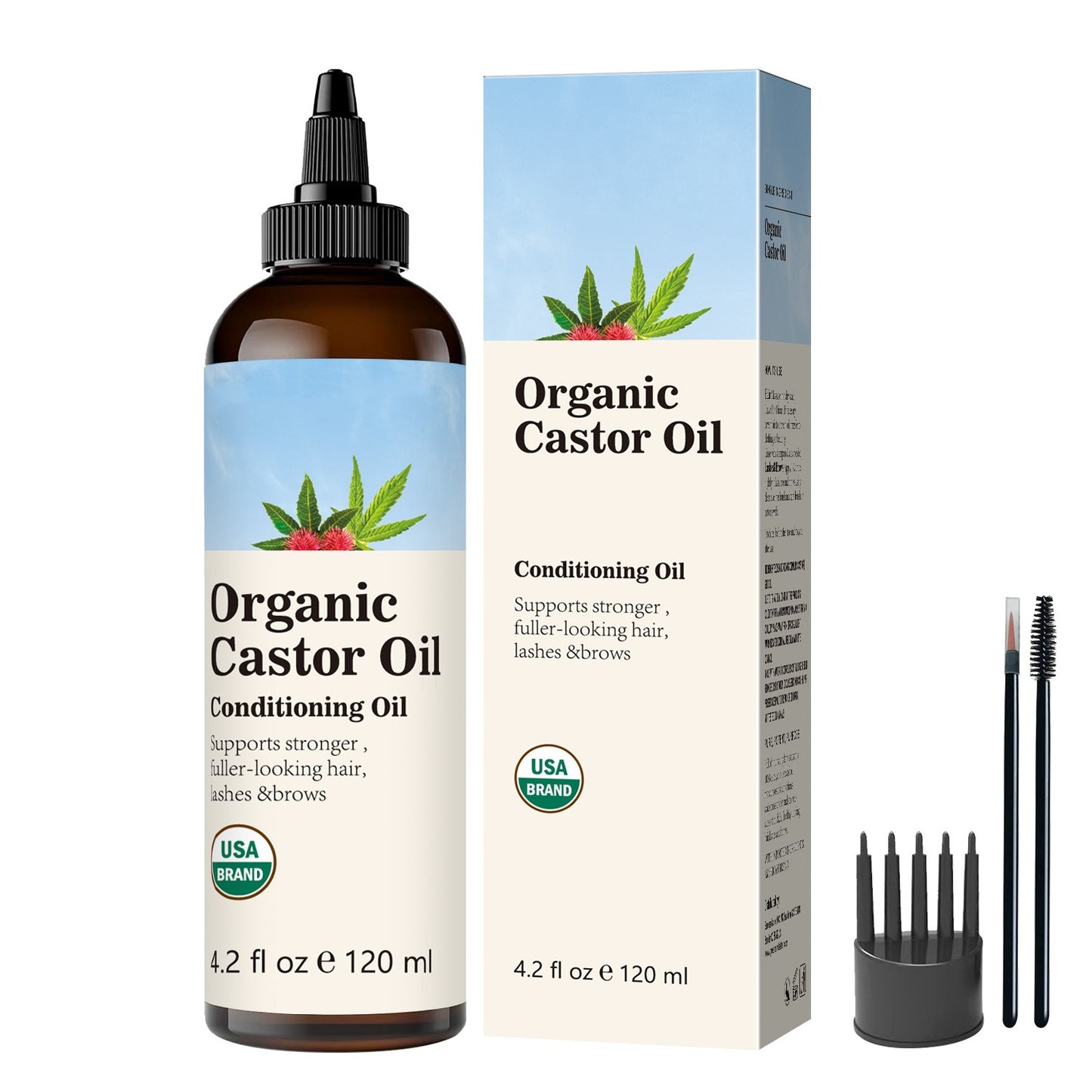 Rosemary hair care essential oil, cross-border skin care products, beauty castor oil, olive oil, tk beauty area, independent station, Shopee foreign trade