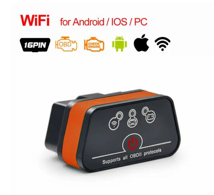 Vgate ICar2 ELM327 bluetooth WIFI OBD2 Bluetooth Car Fault Detector English by My Store