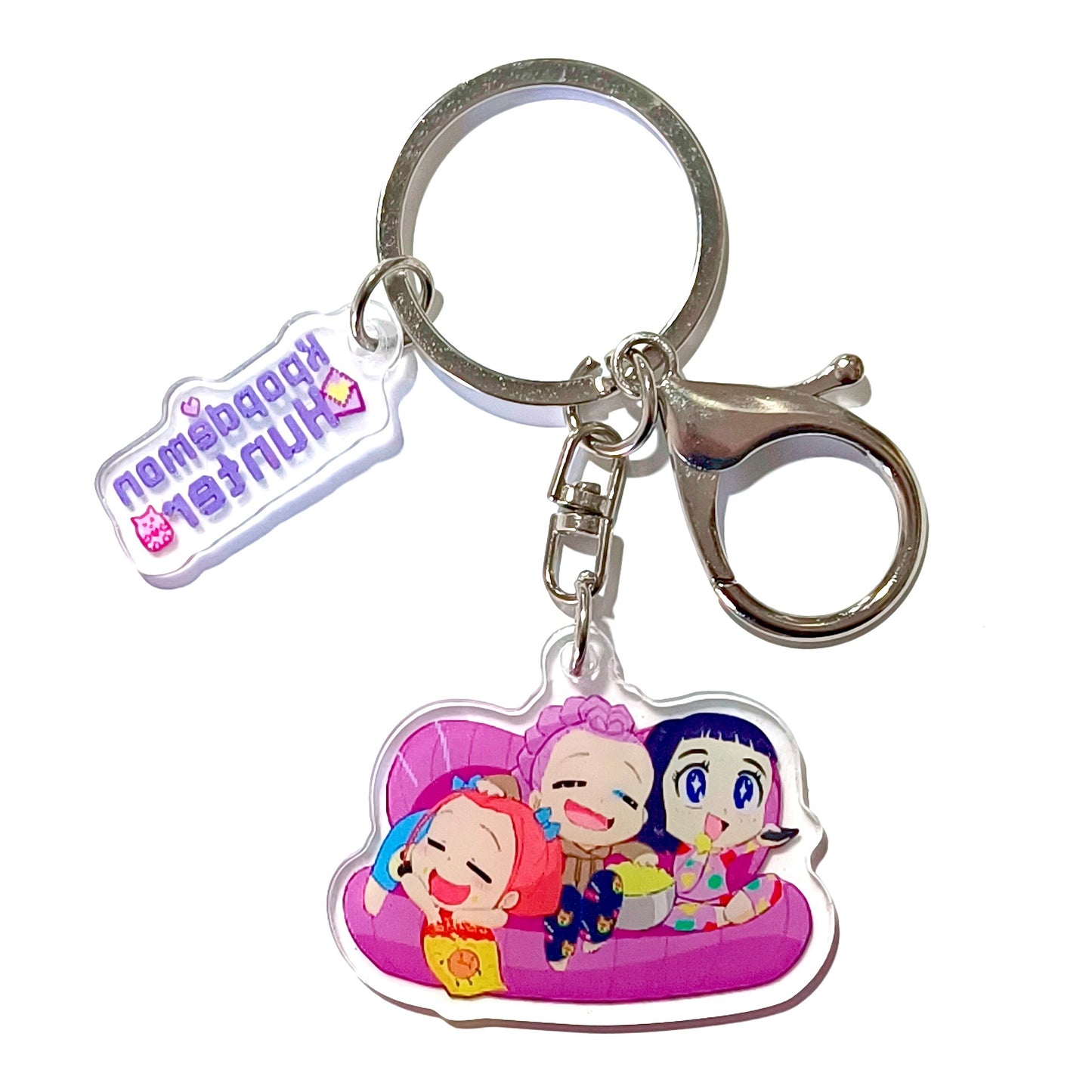Kpop witch hunt group Rumi Zoe Mira Qin Yu peripheral cute acrylic keychain student school bag pendant