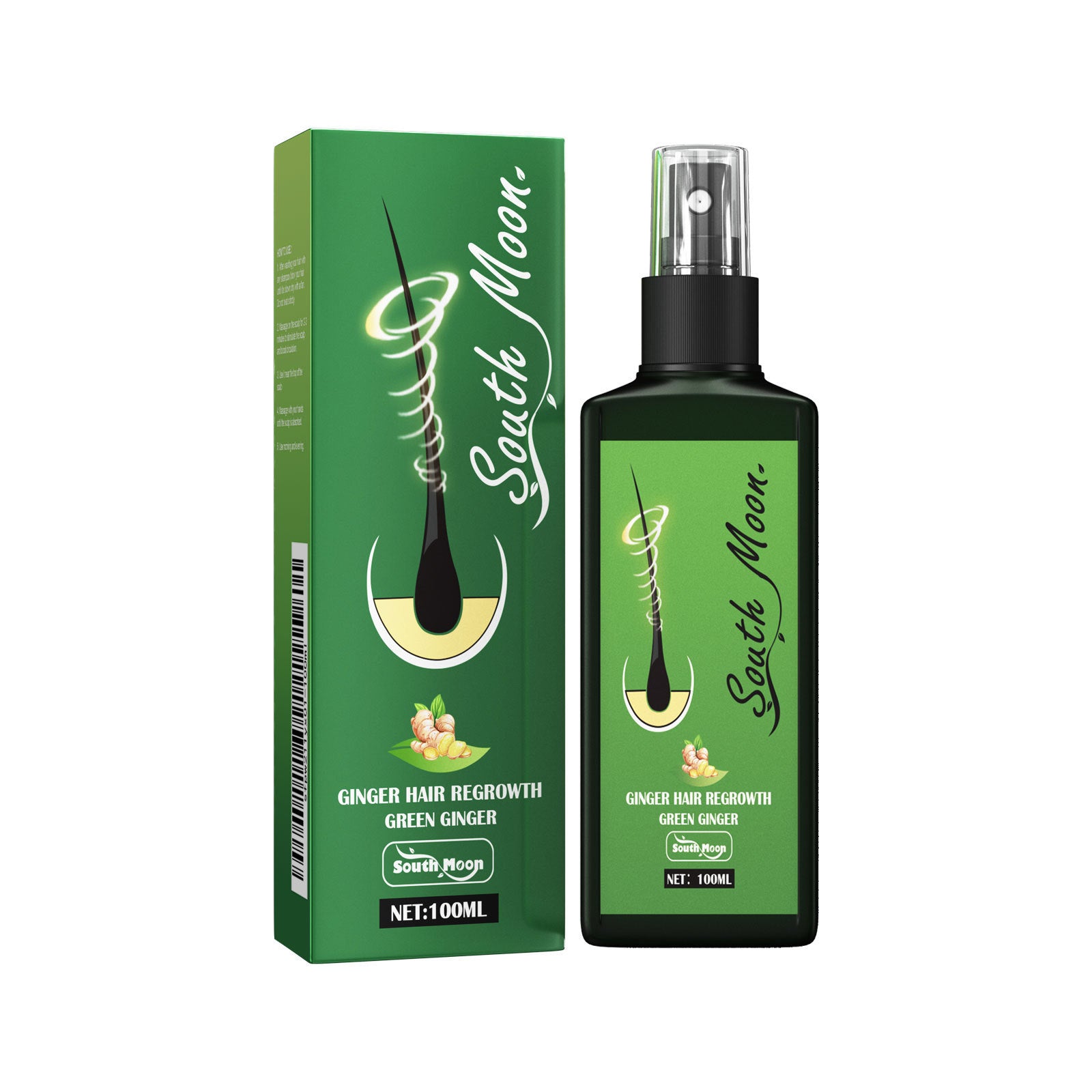 South Moon Hair Care Spray Hair Nourishing Massage Repair Hair Care Scalp Treatment Solution