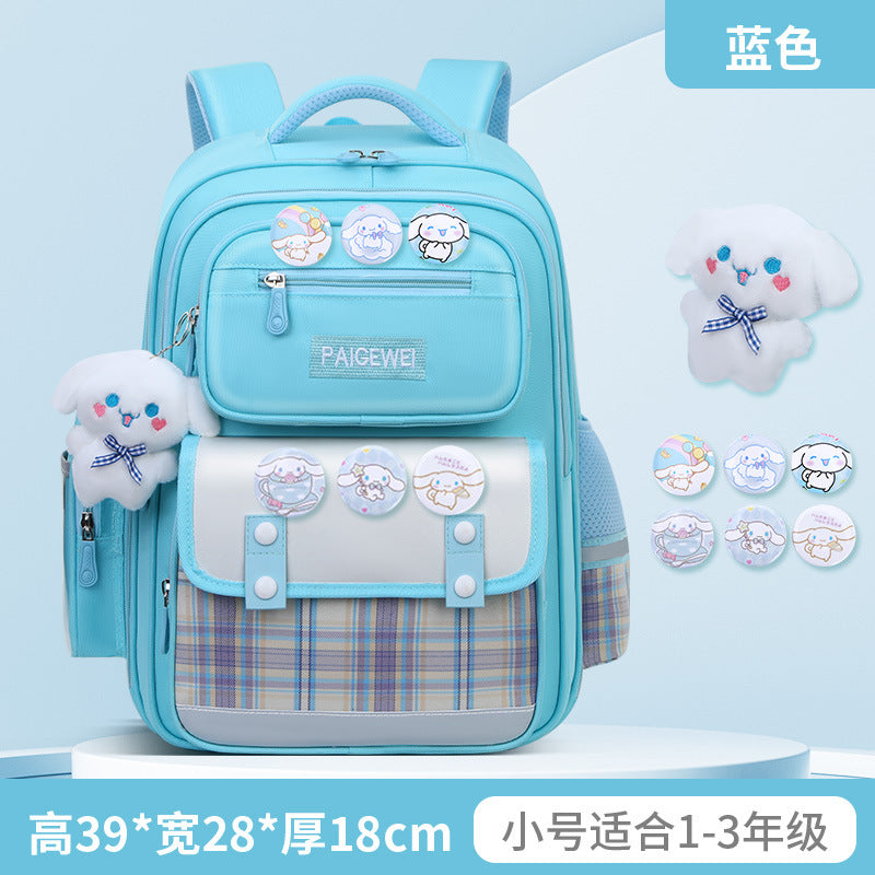 New School Bag Elementary School Girls Large Capacity 123 to 6th Grade Ultra Lightweight Spine Protection Girls Primary School Wholesale by My Store