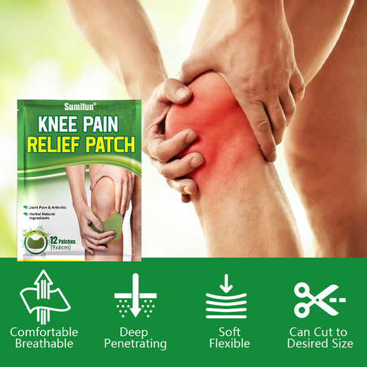 Sumifun wormwood knee patch self fever pain relief plaster sports fitness joint care cross-border K18401