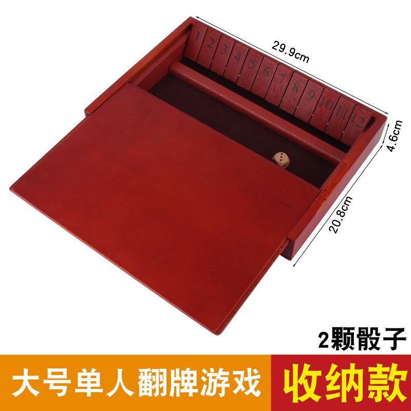 Cross-border children's puzzle board games, teaching aids, building blocks, four-sided numbers, flops, interactive drinking games, stalls, toys wholesale