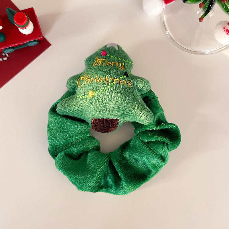 Christmas Tisi plush headband, elk snowman, lambhair headband, fall and winter women's hair bundle, headband, headband, hairpin