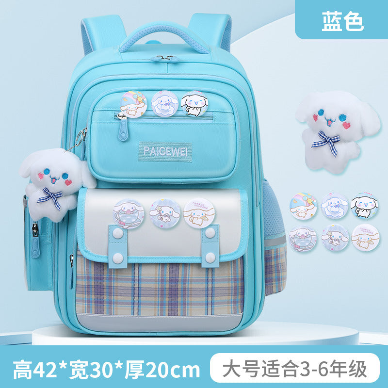New School Bag Elementary School Girls Large Capacity 123 to 6th Grade Ultra Lightweight Spine Protection Girls Primary School Wholesale by My Store