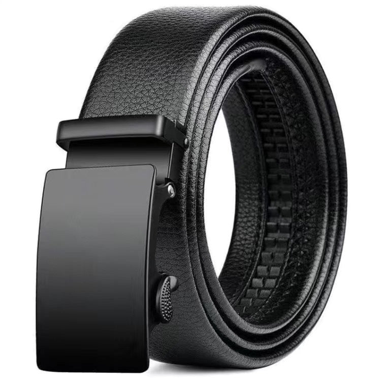 Ceali Kievr Men's Belt Automatic Buckle Kangaroo Belt Pants Belt Douyin Kuaishou Internet Celebrity Live Broadcast Hit