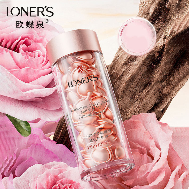 Ou Diequan Left-Rotation VC Firming Serum Oil Anti-Wrinkle Secondary Serum Capsule Skin Care Products Facial Serum Makeup