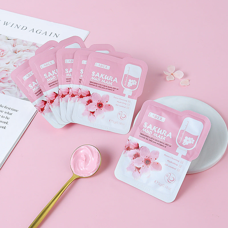 Cross-border full English LAIKOU cherry blossom series skin care set combination facial care full set of hydration manufacturers in stock