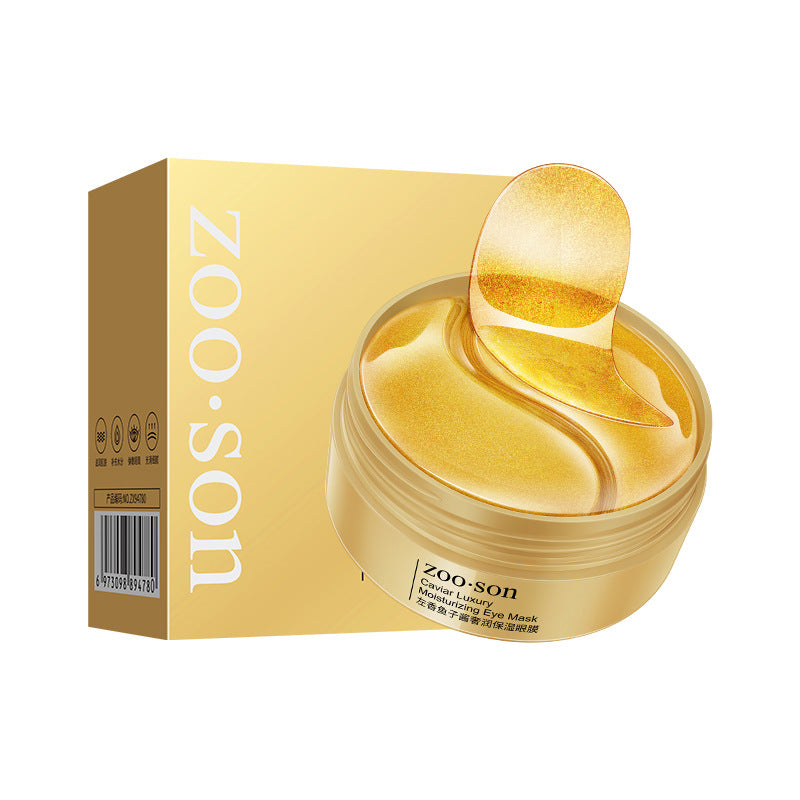 Image beauty gold eye mask hydrating and moisturizing around the eyes to improve dark circles and fade fine lines eye mask patches wholesale