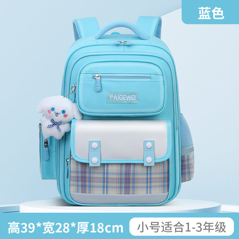 New School Bag Elementary School Girls Large Capacity 123 to 6th Grade Ultra Lightweight Spine Protection Girls Primary School Wholesale by My Store