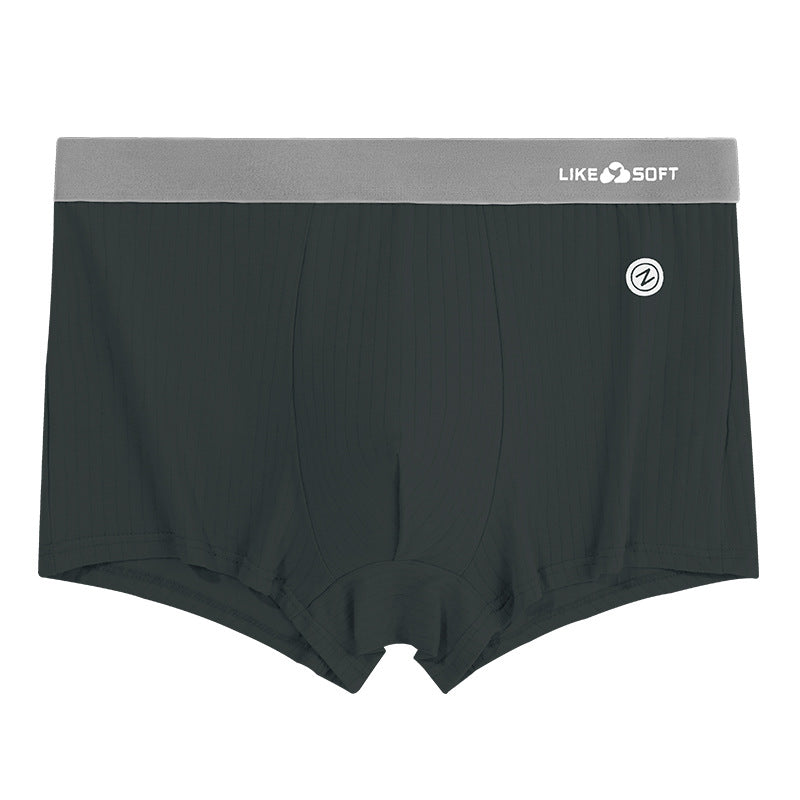 Men's underwear pure cotton class A cotton underwear boys trend breathable cotton youth boxers wholesale dropshipping