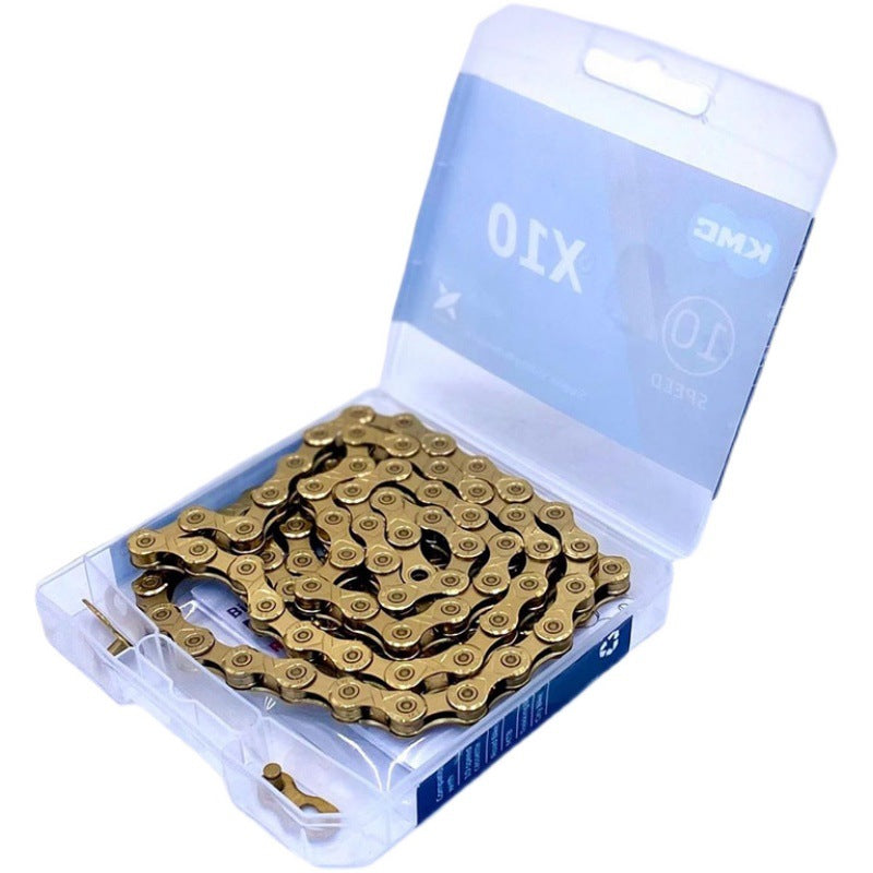 KMC chain mountain bike 8 9 27 single speed 10 speed 30 24 11 12 speed folding bike road bike chain by My Store