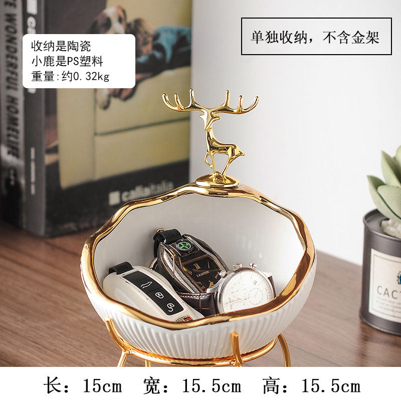 Entrance door, key, sundries, storage ornaments, living room, shoe cabinet, decorations, light luxury handicrafts, housewarming