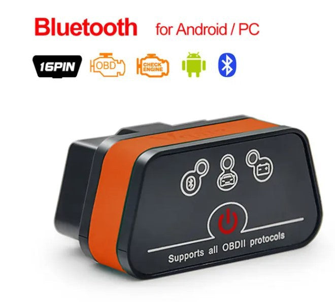 Vgate ICar2 ELM327 bluetooth WIFI OBD2 Bluetooth Car Fault Detector English by My Store