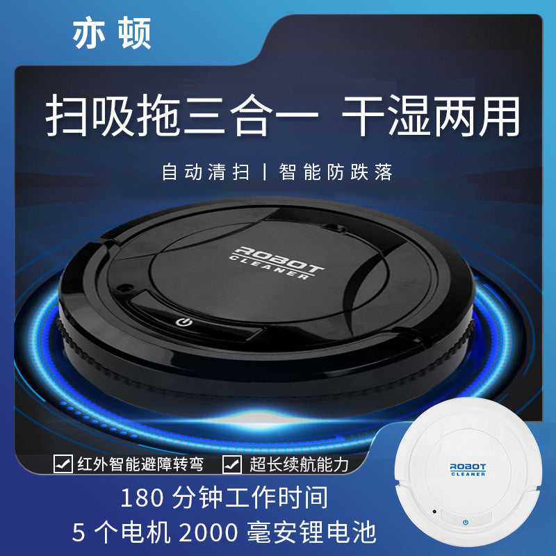 Eton Robot Vacuum Cleaner Visual Navigation Intelligent Household Sweeper Suction and Mop 3-in-1 Vacuum Cleaner Wet and dry in one by My Store
