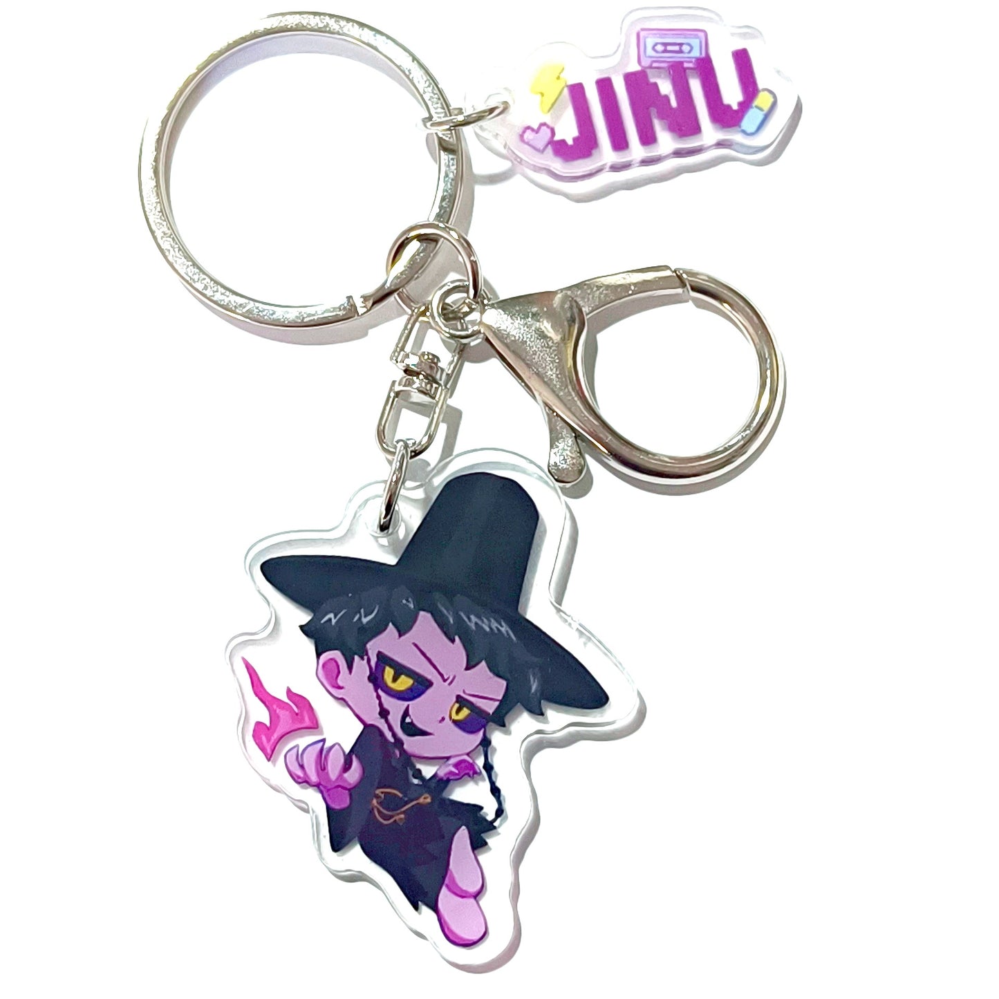 Kpop witch hunt group Rumi Zoe Mira Qin Yu peripheral cute acrylic keychain student school bag pendant