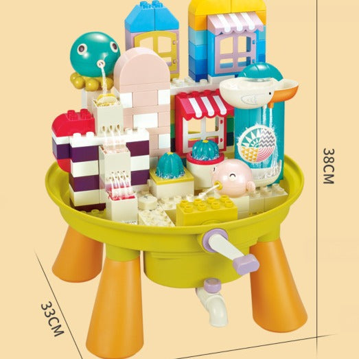 Cross-border children's toys, music game tables, multi-functional double-sided fun game tables, infant early education educational toys