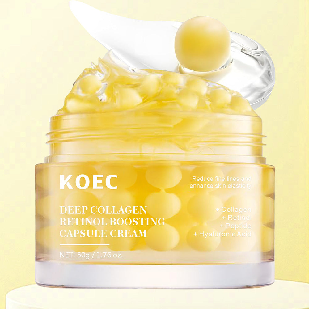 KOEC Vitamin C Capsule Filler Cream Moisturizing Face Cream Deep VC Capsule Cream Cross-border hot spot