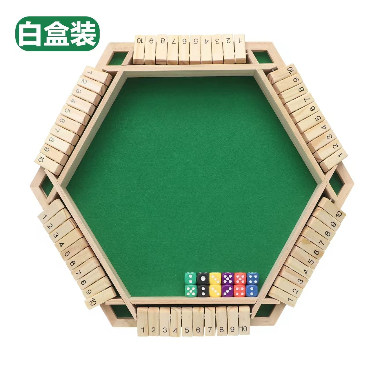 Cross-border children's puzzle board games, teaching aids, building blocks, four-sided numbers, flops, interactive drinking games, stalls, toys wholesale
