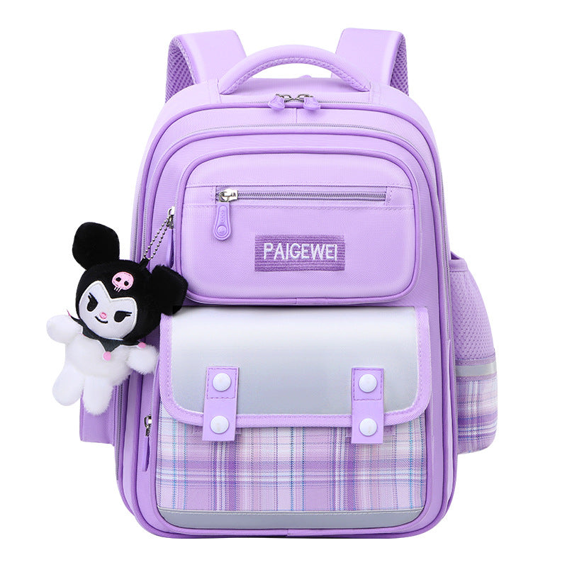 New School Bag Elementary School Girls Large Capacity 123 to 6th Grade Ultra Lightweight Spine Protection Girls Primary School Wholesale by My Store