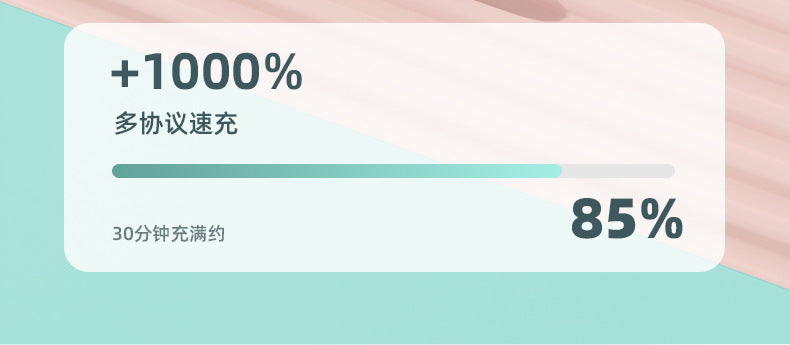 Cross-border KC wholesale capsule 5000mah power bank small portable digital display mobile power supply logo printing by My Store