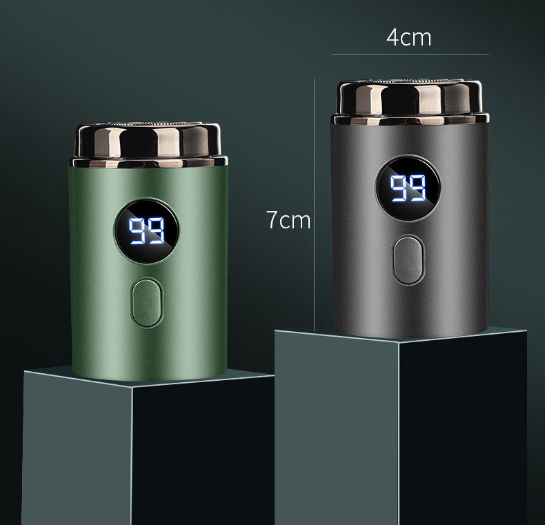 Shaver electric small steel cannon super clean full body wash beard knife travel small portable men's shaver by My Store