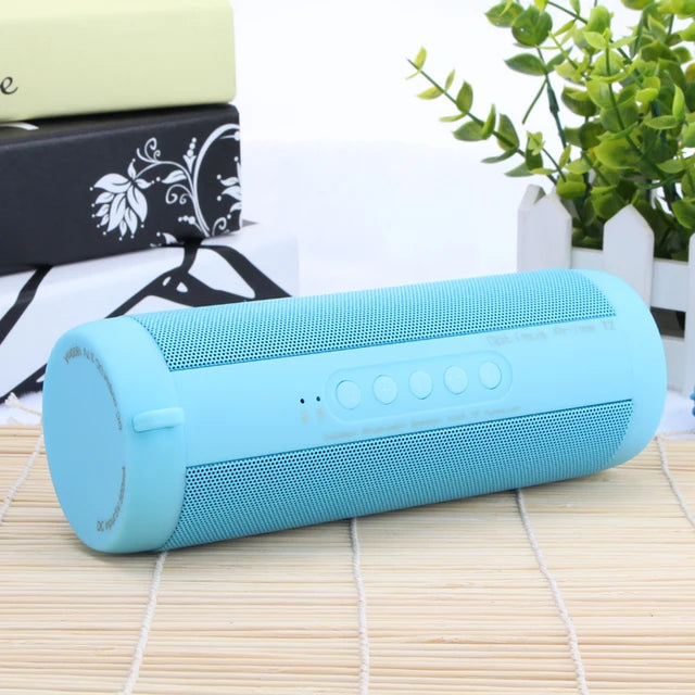 T2 Bluetooth Speaker Waterproof Portable Outdoor Wireless Mini Column Box Speaker Support TF card FM Stereo Hi-Fi Boxes by eprolo