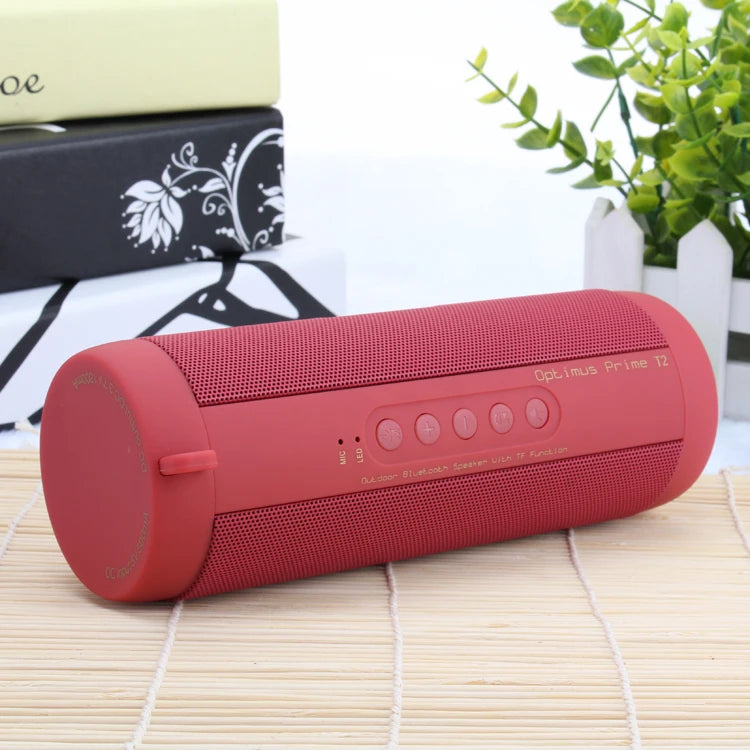 T2 Bluetooth Speaker Waterproof Portable Outdoor Wireless Mini Column Box Speaker Support TF card FM Stereo Hi-Fi Boxes by eprolo