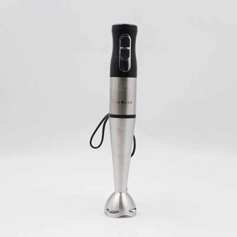 High Power Food Mixer 3Speeds Hand Blender Electric Four-blade Ice Crushing Kitchen Vegetable Fruit Stirring Gift by My Store