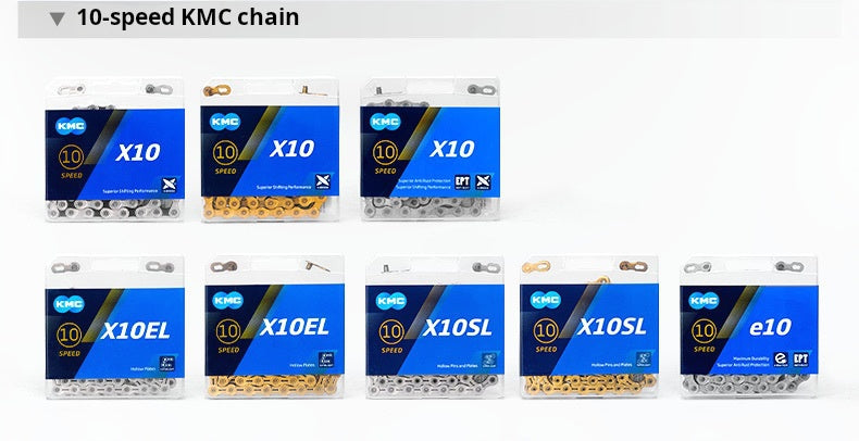 KMC chain mountain bike 8 9 27 single speed 10 speed 30 24 11 12 speed folding bike road bike chain by My Store