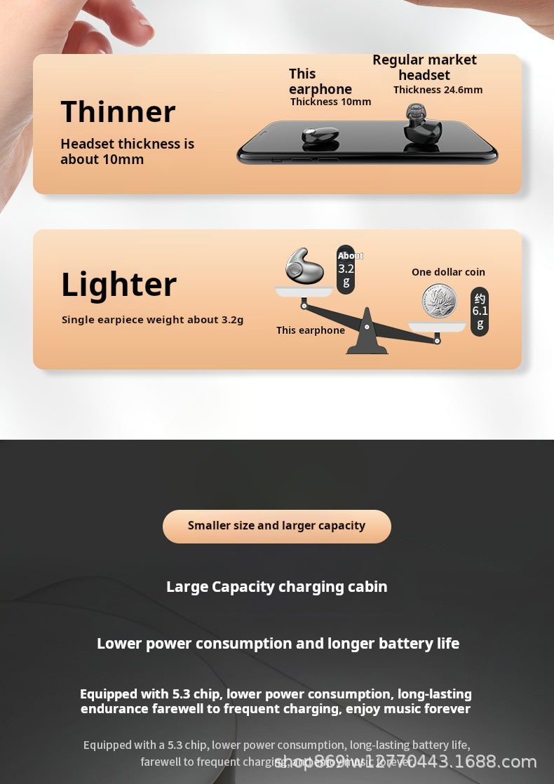 Cross-border popular private model MD528-MD558-D wireless bluetooth headset sleep sports source factory direct sales