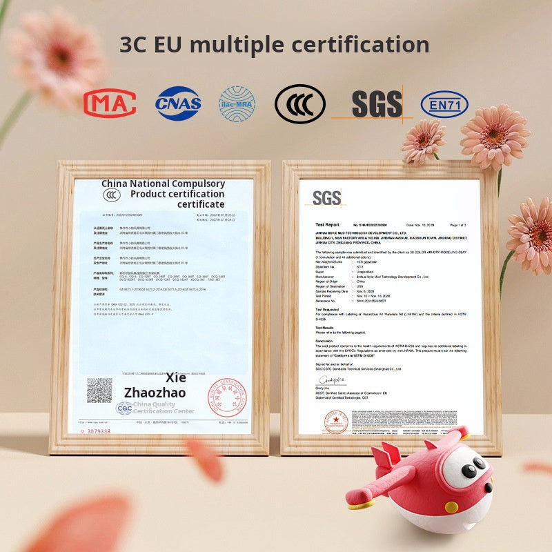 Ultra light clay children's environmental protection dough 24 color plasticine space light clay kindergarten 36 handmade DIY toys