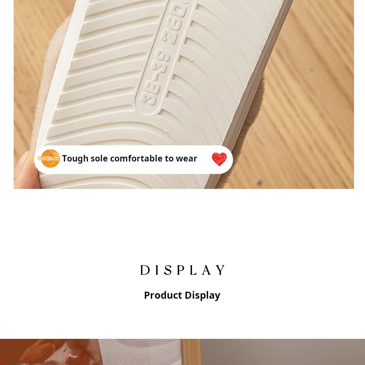 Cross-border Christmas elk cotton slippers female fleece non-slip winter warmth autumn and winter student bedroom home shoes