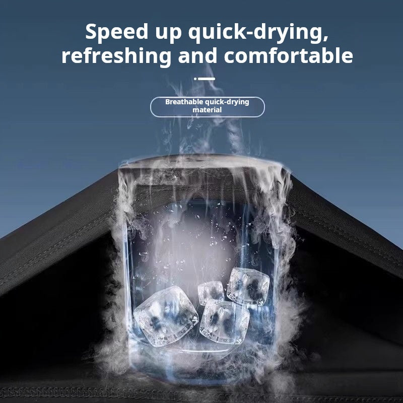 Swimsuit Men's Long Sleeve Sunscreen Swim Set New Teen Swimming Trunks Top Full Set of Adult Hot Spring Equipment