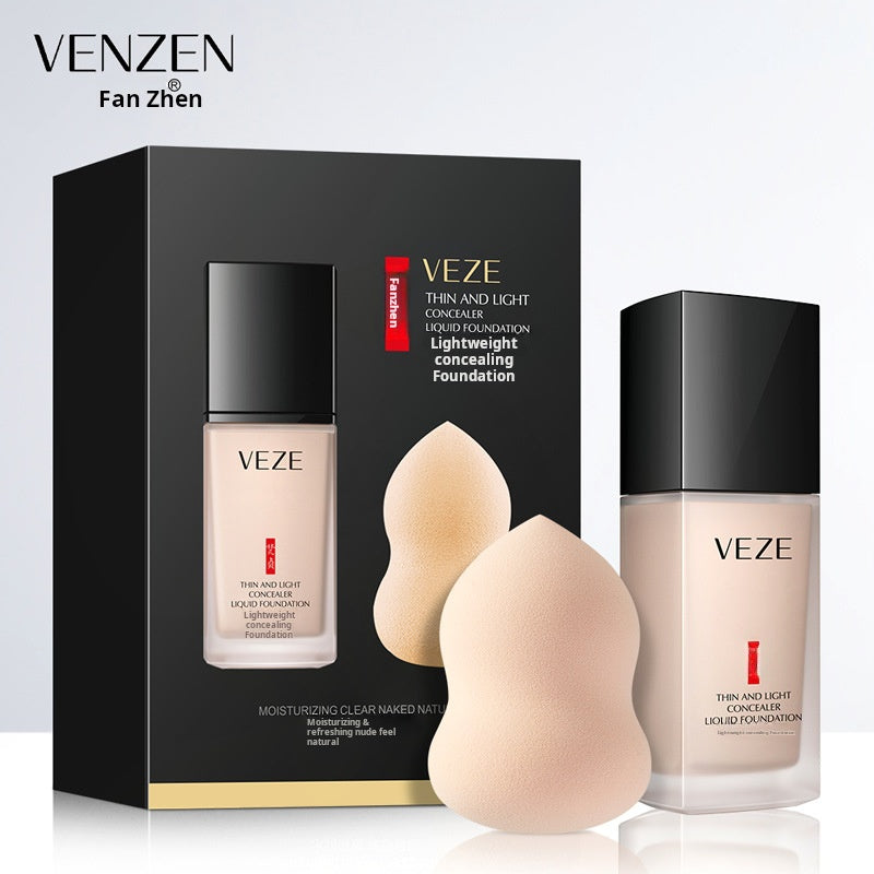 Fanzhen Light Concealer Bubble Foundation Hydration Moisturizing Concealer Makeup Primer BB Cream