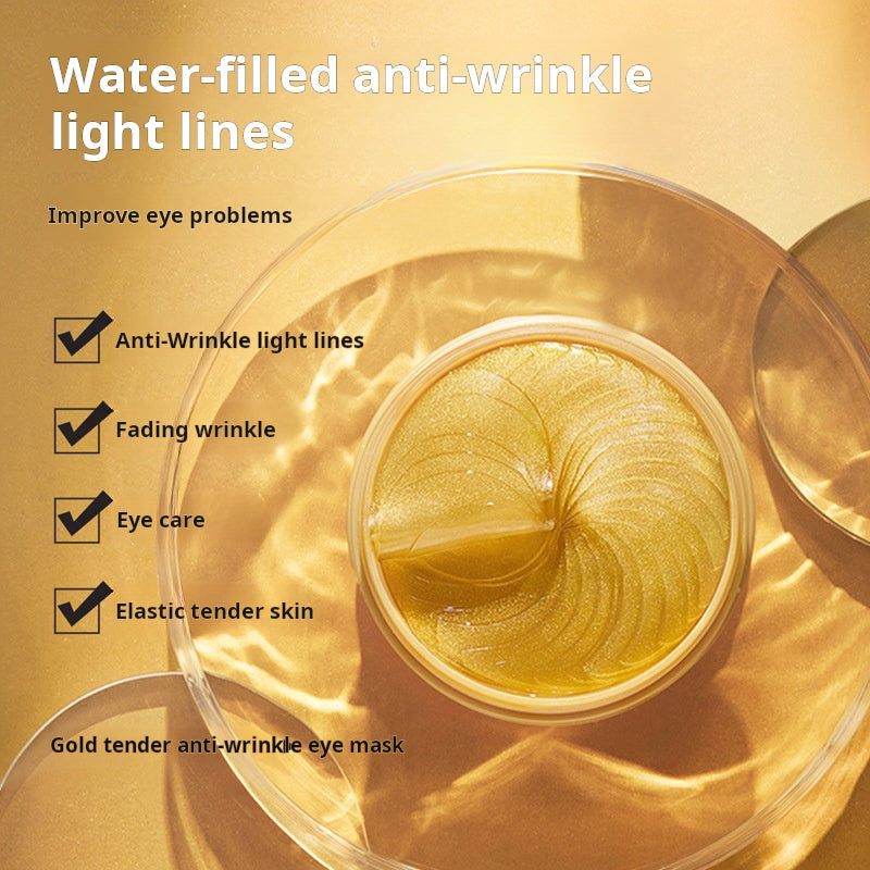 Image beauty gold eye mask hydrating and moisturizing around the eyes to improve dark circles and fade fine lines eye mask patches wholesale